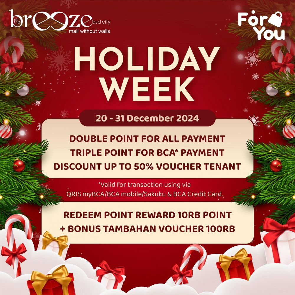 HOLIDAY WEEK
