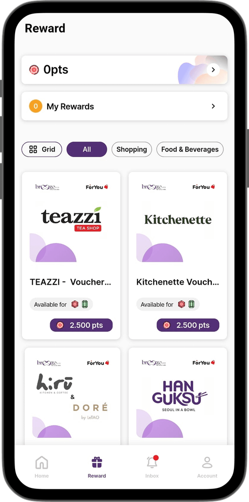 Redeem Rewards